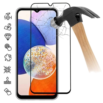Samsung Galaxy A14/A14 5G Szkło Hartowane - 9H Ochronne na Cały Ekran - 20D