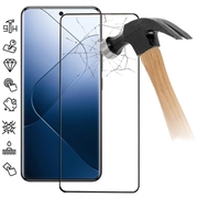 Osłona na Cały Wyświetlacz z Hartowanego Szkła Xiaomi 14 Pro - Czarna Krawędź