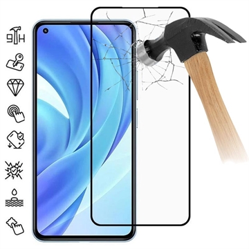 Osłona na Cały Wyświetlacz z Hartowanego Szkła Xiaomi Mi 11 Lite 5G - Czarna Krawędź