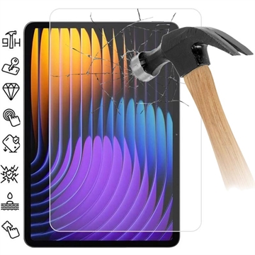 Xiaomi Pad 7/7 Pro Szkło Hartowane Ochronne Full Cover na Ekran - Transparentny