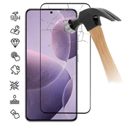 Osłona na Cały Wyświetlacz z Hartowanego Szkła Xiaomi Redmi K70/K70 Pro/Poco F6 Pro - Czarna Krawędź
