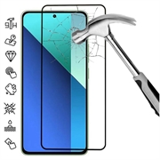 Osłona na Cały Wyświetlacz z Hartowanego Szkła Xiaomi Redmi Note 13 Pro 4G/Poco M6 Pro - Czarna Krawędź