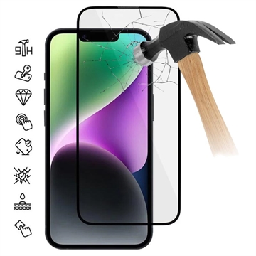 iPhone 15 Szkło Hartowane - 9H Ochronne na Cały Ekran - 20D