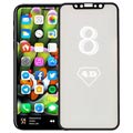 Osłona Cały Wyświetlacz z Hartowanego Szkła 4D iPhone X / iPhone XS - Czarna