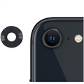 iPhone SE (2022)/SE (2020) Metalowo-szklane Zabezpieczenie Obiektywu Aparatu