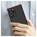 Samsung Galaxy Note20 Ultra Rozkładane Etui GKK Detachable - Czerwień / Czerń