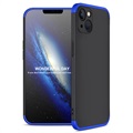 iPhone 13 Rozkładane Etui GKK Detachable - Błękit / Czerń