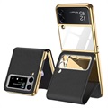 Samsung Galaxy Z Flip3 5G Hybrydowe Etui Galwanizowane GKK - Czerń