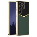 Hybrydowe Etui Galwanizowane GKK Samsung Galaxy S25 Ultra