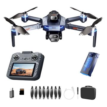 GT8 720P WiFi FPV bezszczotkowy dron z funkcją unikania przeszkód - czarny
