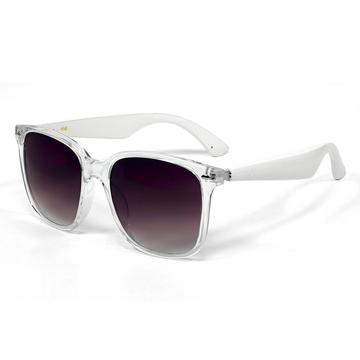 Inteligentne okulary GY500 AI z Bluetooth 5.4, UV400 i tłumaczeniem w czasie rzeczywistym - przezroczyste / białe