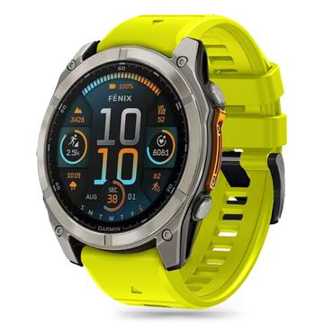 Garmin Fenix 5/6/6 Pro/7/8/E Tech-Protect Pasek silikonowy na linkę - 47mm - Wapno