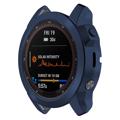 Garmin Fenix 7X/7X Solar Galwanizowane Etui z TPU - Błękit Nocy