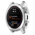 Garmin Fenix 7X/7X Solar Galwanizowane Etui z TPU - Srebrny