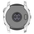 Garmin Fenix 7X/7X Solar Galwanizowane Etui z TPU - Srebrny