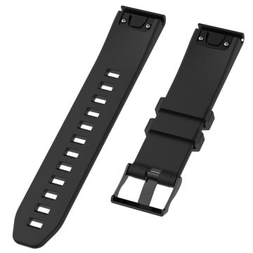 Miękki Silikonowy Pasek do Garmin Fenix5/Forerunner 935/945/Quatix5 - Czarny