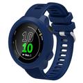 Garmin Forerunner 158 Zamienny Pasek Silikonowy ze Zintegrowaną Ramką - Błękit