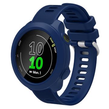 Garmin Forerunner 158 Zamienny Pasek Silikonowy ze Zintegrowaną Ramką - Błękit