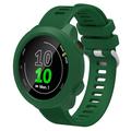 Garmin Forerunner 158 Zamienny Pasek Silikonowy ze Zintegrowaną Ramką - Zielony