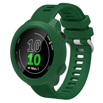 Garmin Forerunner 158 Zamienny Pasek Silikonowy ze Zintegrowaną Ramką - Zielony