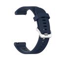 Miękki Silikonowy Pasek do Garmin Forerunner 245/645 - Ciemnoniebieski