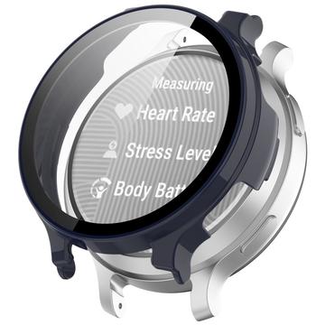 Garmin Lily 2 Etui z Tworzywa z Hartowane Szkło Ochronne - Ciemnoniebieski