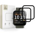 Garmin Venu X1 Tech-Protect Glass Flex+ Hybrydowy ochraniacz ekranu - 2 szt. - Czarna Krawędź