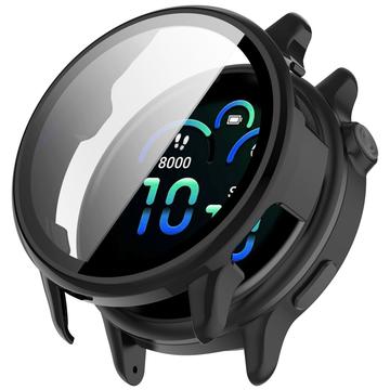 Garmin Vivoactive 6 Etui z Tworzywa z Hartowane Szkło Ochronne - Czerń