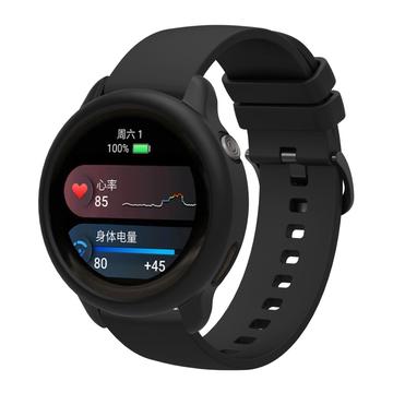 Garmin vivoactive 6 Zamienny Pasek Silikonowy ze Zintegrowaną Ramką - Czarne