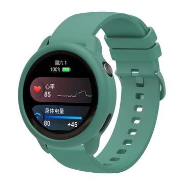 Garmin vivoactive 6 Zamienny Pasek Silikonowy ze Zintegrowaną Ramką - Zielony