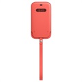 Apple iPhone 12/12 Pro Skórzany Futerał z MagSafe MHYA3ZM/A - Rosa Cítrico