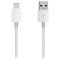 Kabel USB Type-C Samsung EP-DN930CWE - 1m - Biały