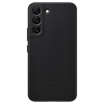 Etui Leather Cover EF-VS901LBEGWW do Samsung Galaxy S22 5G - Czarne