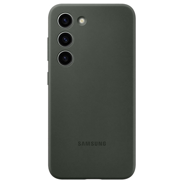 Samsung Galaxy S23 5G Silikonowe Etui EF-PS911TGEGWW - Zielony