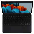 Etui Book Cover z Klawiaturą EF-DT870UBEGEU do Samsung Galaxy Tab S7 (Opakowanie zbiorcze - Stan zadowalający) - Czarne