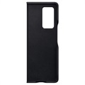 Etui Leather Cover EF-VF916LBEGEU do Samsung Galaxy Z Fold2 5G - Czarne