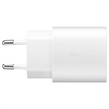 Ładowarka USB-C Samsung Super Fast EP-TA800EWE - Zastępcze - Biała