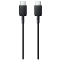 Kabel USB-C / USB-C Samsung EP-DA705BBE - 1m - Zastępcze - Czarny