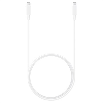 Kabel USB-C / USB-C Samsung DX510JWEGEU - 5A, 1.8m - Biały