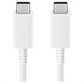 Kabel USB-C / USB-C Samsung DX510JWEGEU - 5A, 1.8m - Biały