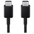 Kabel USB-C / USB-C Samsung DX310JBEGEU - 3A, 1.8m - Czarny