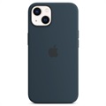 iPhone 13 Apple Silikonowe Etui z MagSafe MM293ZM/A - Błękitna Toń