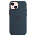 iPhone 13 Mini Apple Silikonowe Etui z MagSafe MM213ZM/A - Błękitna Toń