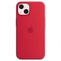 iPhone 13 Mini Apple Silikonowe Etui z MagSafe MM233ZM/A - Czerwień