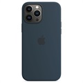 iPhone 13 Pro Max Apple Silikonowe Etui z MagSafe MM2T3ZM/A - Błękitna Toń