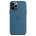 iPhone 13 Pro Max Apple Silikonowe Etui z MagSafe MM2Q3ZM/A - Zielonomodry