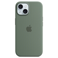 iPhone 15 Plus Apple Silikonowe Etui z MagSafe MT183ZM/A - Cyprysowy