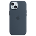 iPhone 15 Plus Apple Silikonowe Etui z MagSafe MT123ZM/A - Burzowy błękit