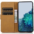 Etui-Portfel Glam Series - OnePlus Nord CE 2 5G - Drzewo Kwitnące / Błękit