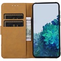 Etui-Portfel z Serii Glam Samsung Galaxy A53 5G - Drzewo Kwitnące / Zieleń